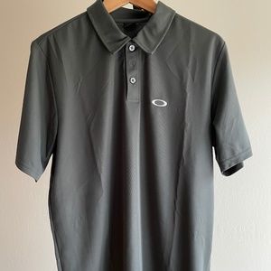 Men's Oakley Graphite Polo (Golf) Shirt, Size L